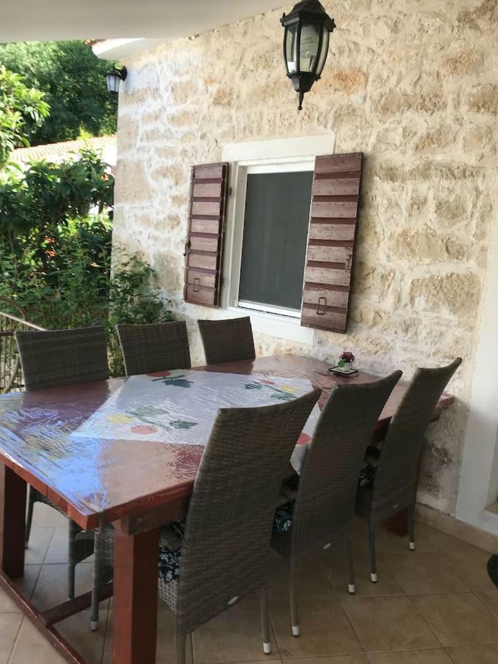 Dalmatinska Kuca Terace Villa Skradin Buitenkant foto
